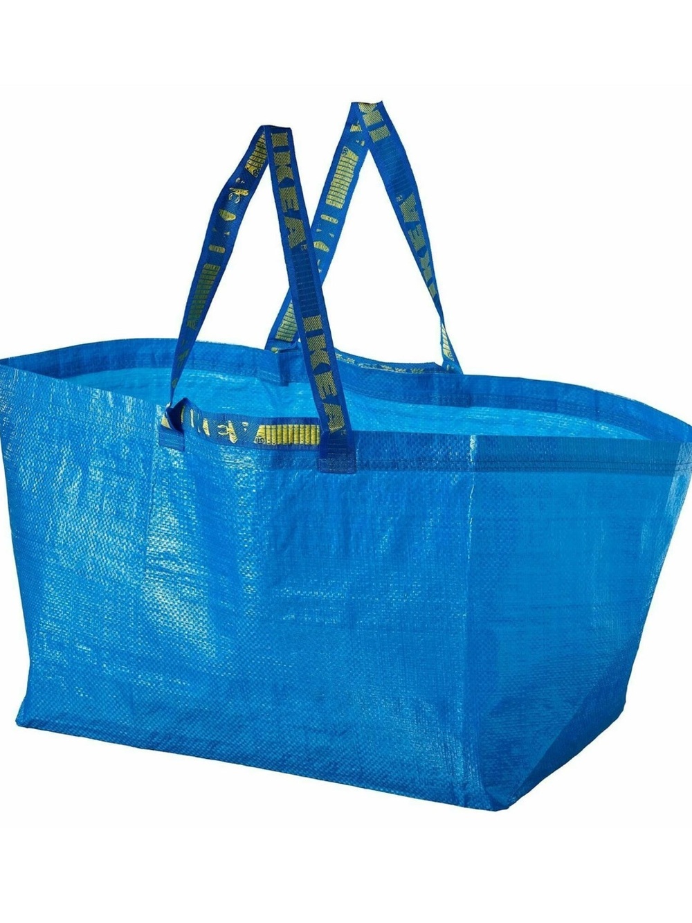 IKEA FRAKTA Large Blue Reusable Carrier Bag 36L Laundry Shopping Tote